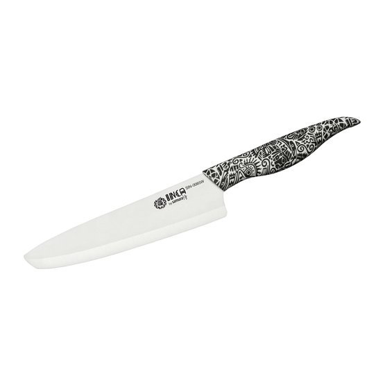 Kvalitní šéfkuchařské nože z bílé zirkonie